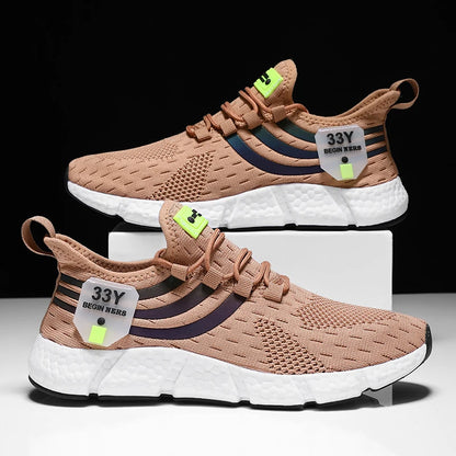 Scarpe sportive casual da uomo Sneakers leggere e traspiranti Scarpe da tennis estive da esterno da corsa Scarpe da passeggio Scarpe vulcanizzate da uomo