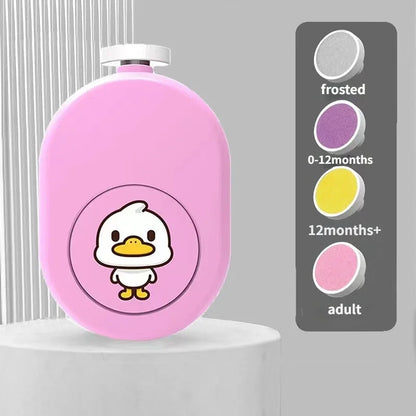 Tagliaunghie elettrico per bambini Strumento per lucidare le unghie per bambini Kit per la cura del bambino Set per manicure Tagliaunghie per unghie facile da tagliare per neonati