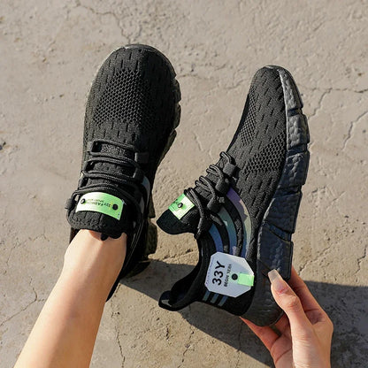 Scarpe sportive casual da uomo Sneakers leggere e traspiranti Scarpe da tennis estive da esterno da corsa Scarpe da passeggio Scarpe vulcanizzate da uomo