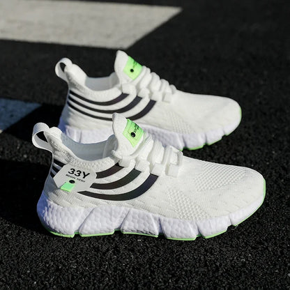 Scarpe sportive casual da uomo Sneakers leggere e traspiranti Scarpe da tennis estive da esterno da corsa Scarpe da passeggio Scarpe vulcanizzate da uomo
