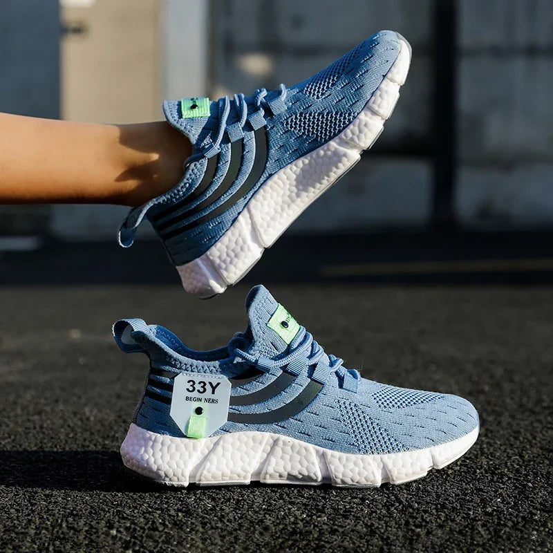 Scarpe sportive casual da uomo Sneakers leggere e traspiranti Scarpe da tennis estive da esterno da corsa Scarpe da passeggio Scarpe vulcanizzate da uomo