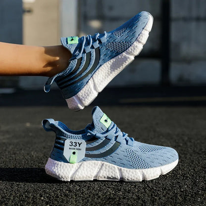 Scarpe sportive casual da uomo Sneakers leggere e traspiranti Scarpe da tennis estive da esterno da corsa Scarpe da passeggio Scarpe vulcanizzate da uomo