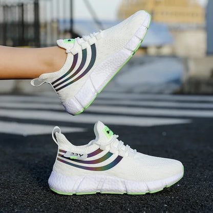 Scarpe sportive casual da uomo Sneakers leggere e traspiranti Scarpe da tennis estive da esterno da corsa Scarpe da passeggio Scarpe vulcanizzate da uomo